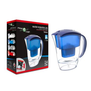 FLJ402 Venus Filter Jug (Blue) with Filter Included (Maxtra Style)